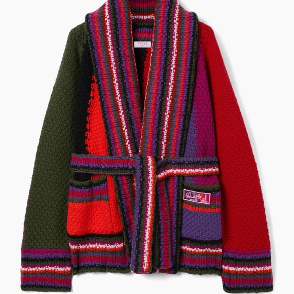 Emilio Pucci Jackets & Blazers - Pucci Oversized Colorblock Cardigan